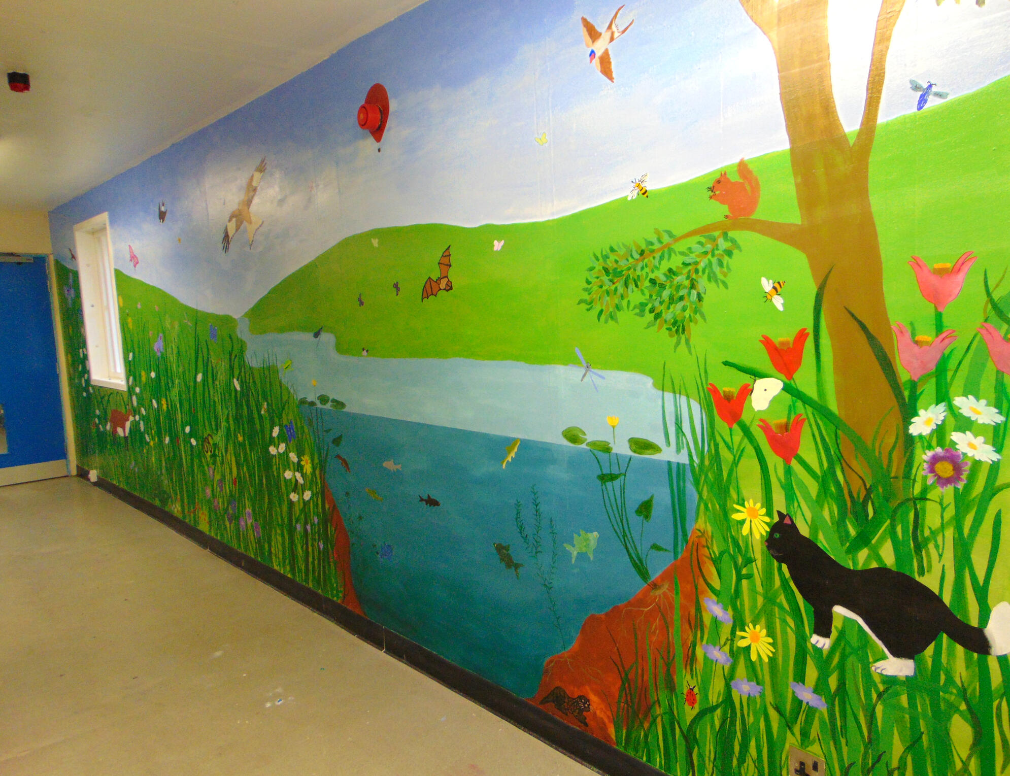 Participatory mural at HMP SEND, delivered with Create, 2025