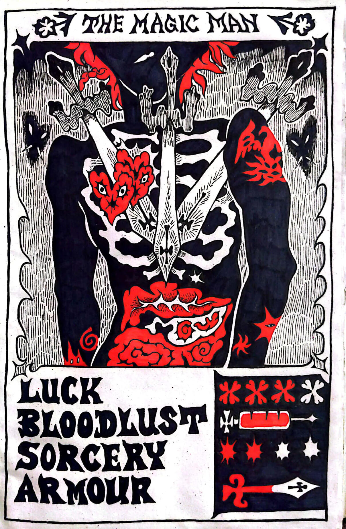 page from 'Triple Wicked Kismet', 2025