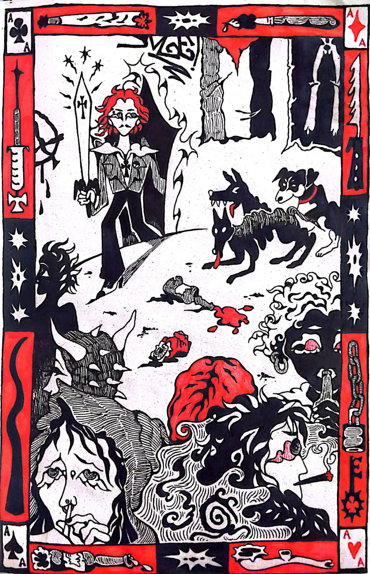 page from 'Triple Wicked Kismet', 2025